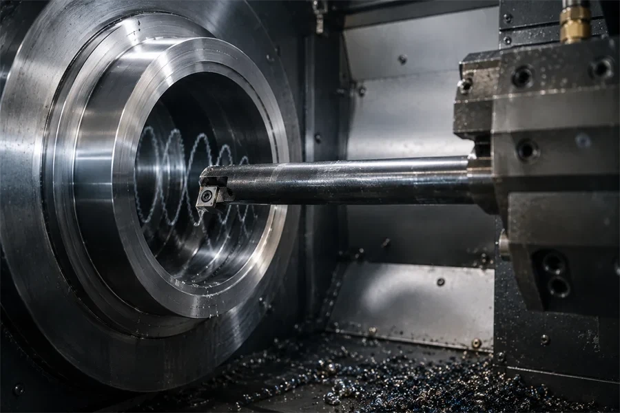 boring instability caused by long-overhang internal machining boring instability caused by long-overhang internal machining