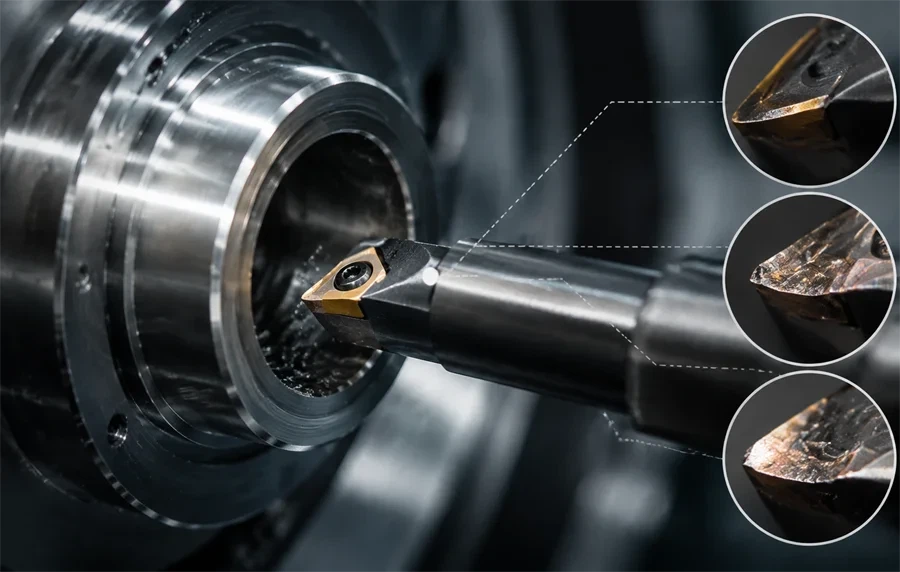 How to Identify Boring Insert Wear Before Process Stability Collapses